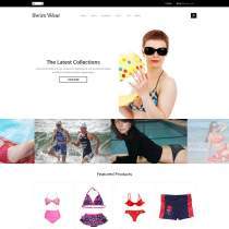 女性内衣文胸购物商城网站模板下载