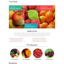 新鲜水果O2O线上卖场网站模板下载