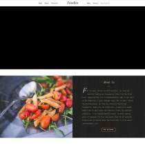 food餐饮外卖O2O行业企业网站模板