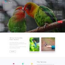 bird花鸟市场企业网站模板