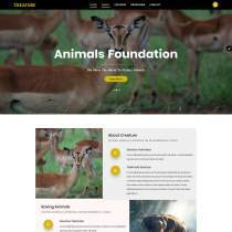 动物世界专题网站模板