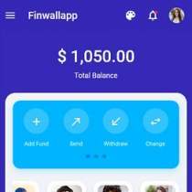 finwallapp移动端手机app多用途金融类网站全站模板【精品】