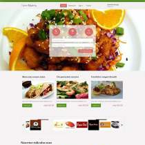 水果沙拉西餐餐饮网站模板下载